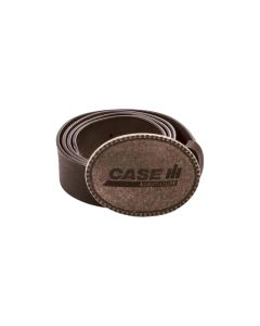 Herren-Lederg&uuml;rtel mit Metallschnalle von CASE IH