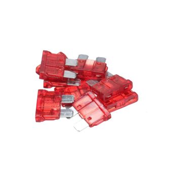 POJISTKA, 10A, mikro, červená