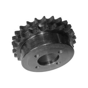 Roue à chaîne entraînée