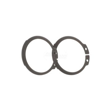 Anneau de verrouillage fixant l'arbre d'essieu