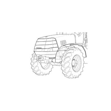 Farm tractor working lamp kit