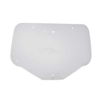 Zadné okno kabíny je tónované