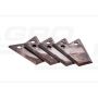 Set of 4 chopper blades